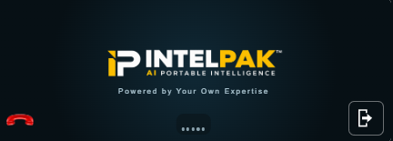 IntelPak AI Portable Intelligence video screen